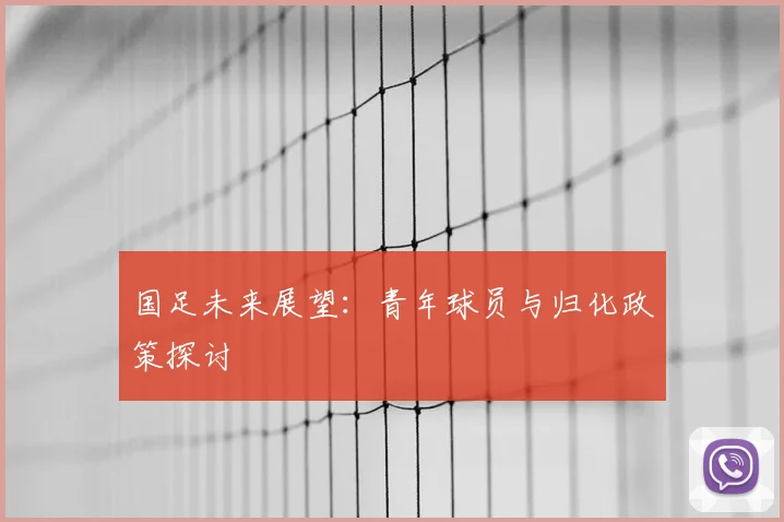 国足未来展望：青年球员与归化政策探讨